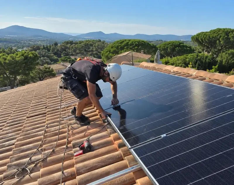Installateur panneaux solaires Schwenheim — pose photovoltaïque sur toiture