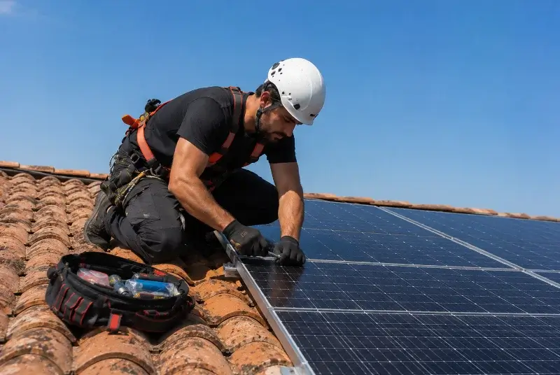 Maintenance et monitoring de panneaux solaires à Schwenheim