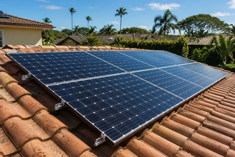 Installation de panneaux solaires à Schwenheim